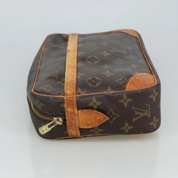 LOUIS VUITTON Monogram Compiegne 28 Clutch Bag M51845 LV Auth 106140 - Picture 8 of 16